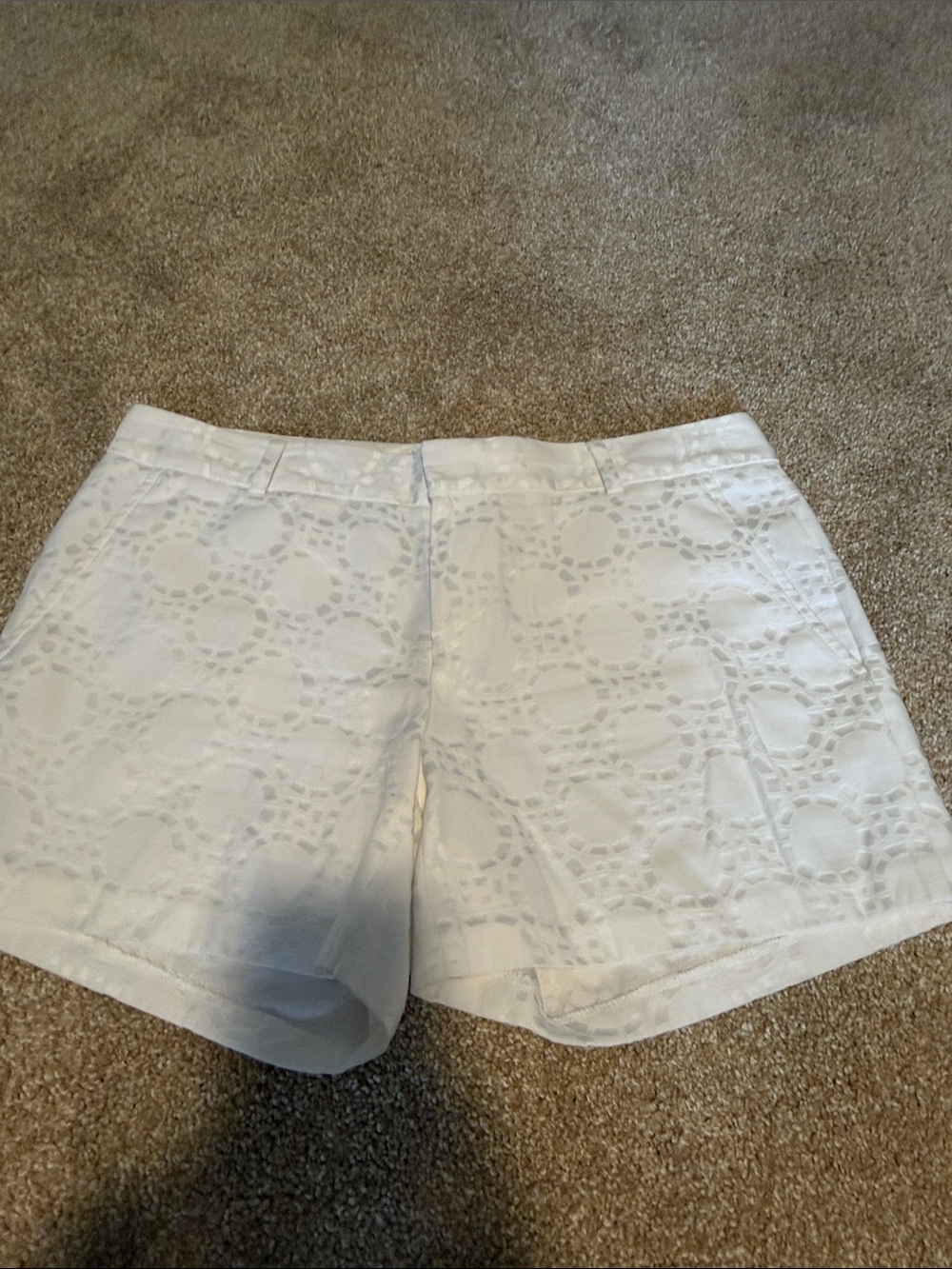 White Eyelet Women’s Shorts
